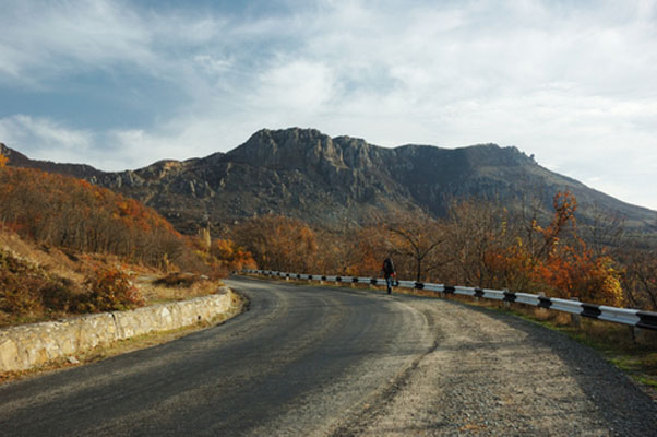 road in the mountains