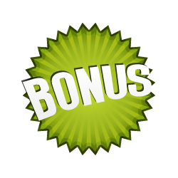 Bonus Burst Badge Green